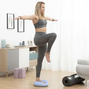 Balancekissen mit Aufblasvorrichtung InnovaGoods Cushport image-1