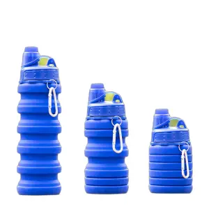 Foldable silicone bottle InnovaGoods Bentle image-0