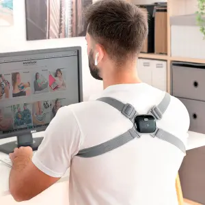 Wiederaufladbarer intelligenter Haltungstrainer mit Vibration InnovaGoods Viback image-4