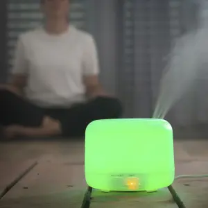 Aroma diffuser humidifier with led InnovaGoods Steloured image-3