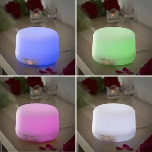 Aroma diffuser humidifier with led InnovaGoods Steloured image-5