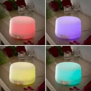 Aroma diffuser humidifier with led InnovaGoods Steloured image-6