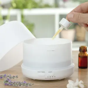 Aroma diffuser humidifier with led InnovaGoods Steloured image-1