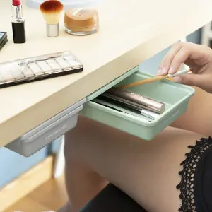 Pomocnicze szuflady na biurko z żyłką klejącą InnovaGoods Underalk (x2) image-4