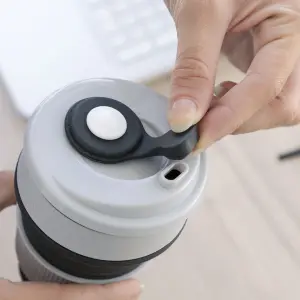 Einziehbare Tasse aus Silikon InnovaGoods Flahsie image-4