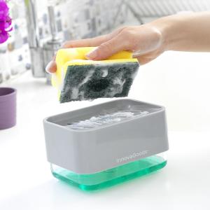 2-in-1 dishwashing liquid dispenser InnovaGoods Pushoap image-4
