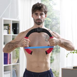 v0103327-maquina-de-musculacion-para-brazos-ajustable-con-resistencia-y-guia-de-ejercicios-innovagoods-forcearc-rojo-negro-tu