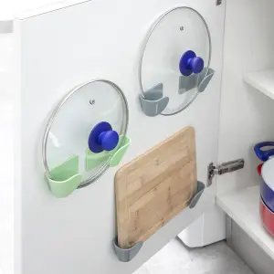 Väggfäste med klister för kökslock InnovaGoods Smarack (x3) image-4