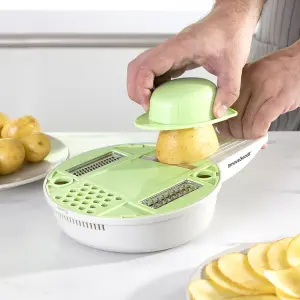 Multifunktionale Gemüsehobel 6 in 1 InnovaGoods Gradder image-2