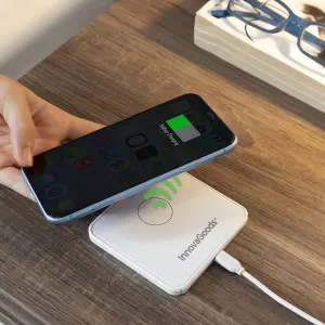 Több pozícióban használható vezeték nélküli töltő állvánnyal InnovaGoods Pomchar image-1