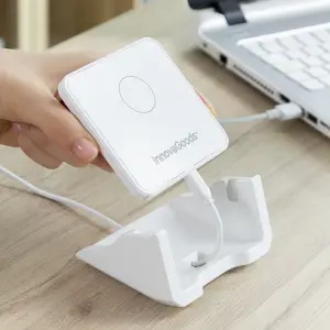 Több pozícióban használható vezeték nélküli töltő állvánnyal InnovaGoods Pomchar image-4