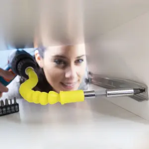 Elastyczna magnetyczna przedłużka wkrętaka z akcesoriami InnovaGoods Drillex image-1
