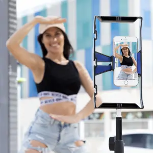 Στήριγμα smartphone με χειροκίνητο σταθεροποιητή InnovaGoods Stafect image-1