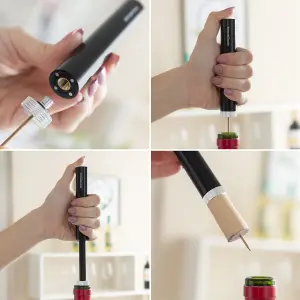 Cavatappi ad aria compressa per vino InnovaGoods Dewino image-5