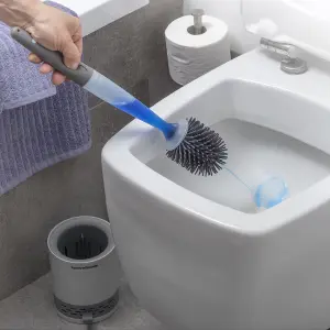Toilet brush with soap dispenser InnovaGoods Bruilet image-0