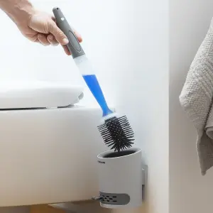 Toilet brush with soap dispenser InnovaGoods Bruilet image-1