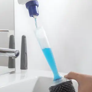 Toilet brush with soap dispenser InnovaGoods Bruilet image-6