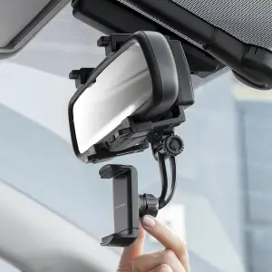Smartphone-holder til bakspejl InnovaGoods Stropp image-2