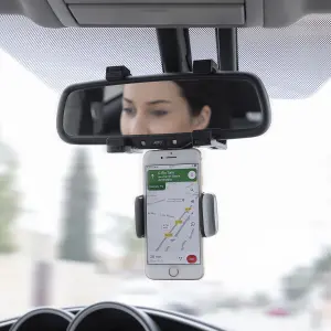 Smartphone-holder til bakspejl InnovaGoods Stropp image-3