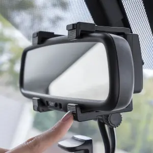 Smartphone-holder til bakspejl InnovaGoods Stropp image-5