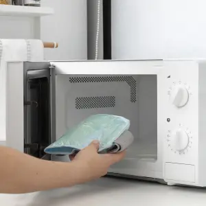 Verstellbares Kissen mit Perlen mit Warm- und Kalteffekt Gel InnovaGoods Pearion image-3