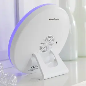 Réveil rechargeable avec enceinte InnovaGoods Sunrilk image-3