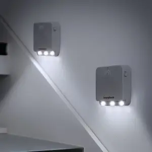 Λάμπα LED με αισθητήρα κίνησης InnovaGoods Lumtoo (x2) image-0