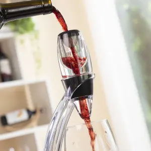 Professional wine decanter with tower stand and base InnovaGoods Winair image-2
