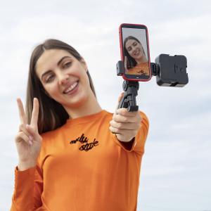 Kit vlogging avec lumière, micro y télécommande InnovaGoods Plodni image-6