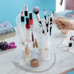 Organizador de maquillaje rotativo InnovaGoods Rolkup image-0