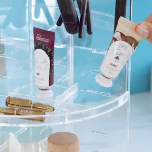 Organizador de maquillaje rotativo InnovaGoods Rolkup image-5