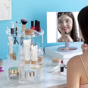 Organizador de maquillaje rotativo InnovaGoods Rolkup image-2