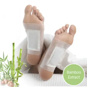 Detox foot patches InnovaGoods Bamboo (x10) image-3