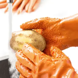 Handschuh zum Reinigen von Obst und Gemüse InnovaGoods Glinis image-4