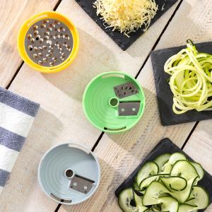 Spiralizer und Gemüse-Reibe mit Rezepten InnovaGoods Vigizer image-4
