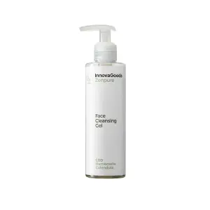 Cleansing face gel InnovaGoods CBD Zenpure 200 ml image-1