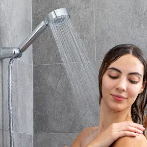 Pommeau de douche double avec distributeur 3 en 1 InnovaGoods Xawara image-1