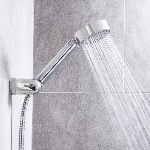 Pommeau de douche double avec distributeur 3 en 1 InnovaGoods Xawara image-5