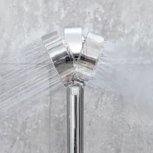 Pommeau de douche double avec distributeur 3 en 1 InnovaGoods Xawara image-4