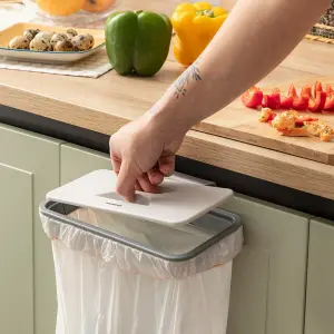 Hållare för sopsäck med lock InnovaGoods Trabbly image-5