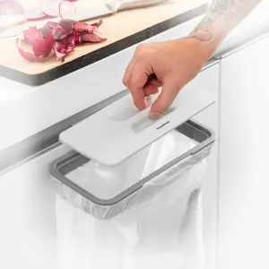 Hållare för sopsäck med lock InnovaGoods Trabbly image-2