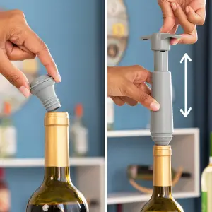 Vacuum pump and wine stoppers InnovaGoods Winuum image-4