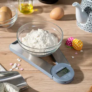 Bilancia da cucina digitale pieghevole InnovaGoods Skolden image-0