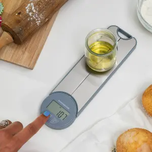 Bilancia da cucina digitale pieghevole InnovaGoods Skolden image-2