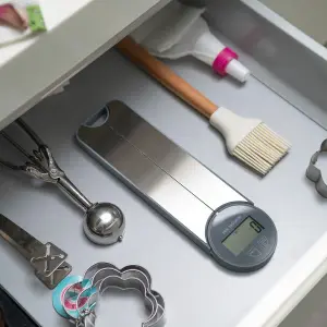 Bilancia da cucina digitale pieghevole InnovaGoods Skolden image-3
