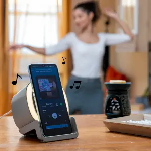 Altavoz de carga inalámbrica con LED InnovaGoods Souwis image-5