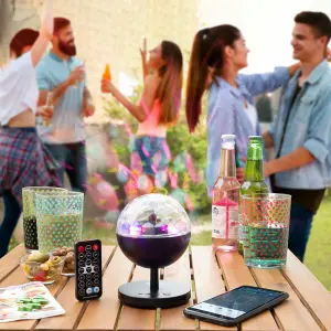 Rechargeable LED spotlight with speaker InnovaGoods Istarlyt image-2