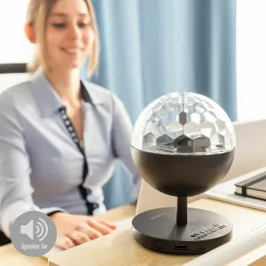 Rechargeable LED spotlight with speaker InnovaGoods Istarlyt image-5