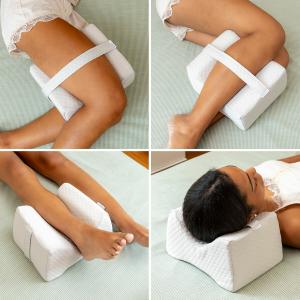 Oreiller pour les jambes avec sangle de soutien InnovaGoods Lerellow image-3