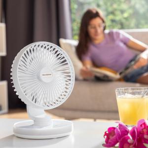 Rechargeable desk fan with led InnovaGoods FanLed image-6